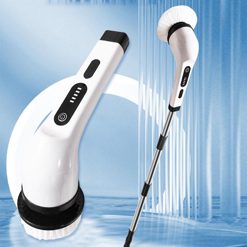 Escova Elétrica de Limpeza 9 em 1 com Cabo Extensível