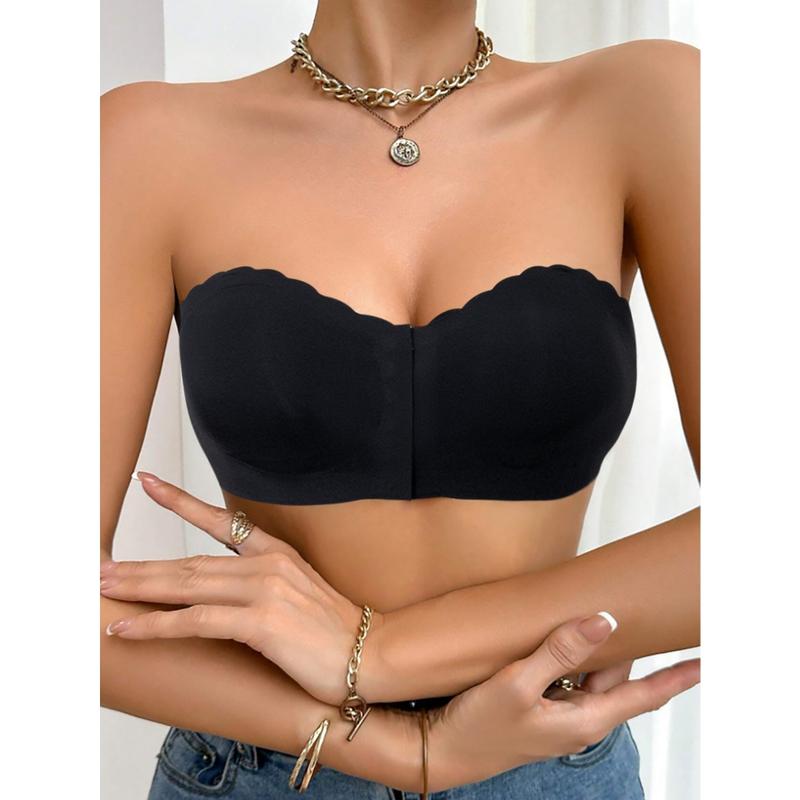 Sutiã Sem Costura e Sem Armação com Fecho Frontal — Compre 1 Leve 2