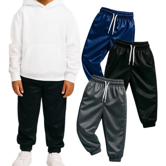 Kit 3 Calças Infantil Flanelada de Inverno — Tamanhos 2 ao 16
