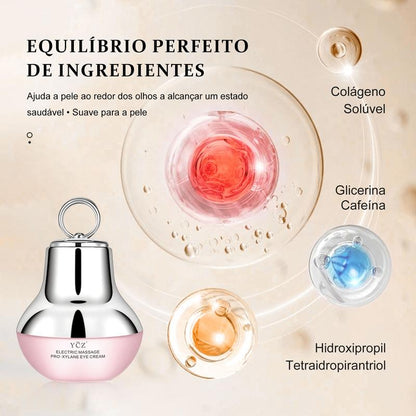 YCZ Electric Eye Cream – Creme para Olhos com Massagem Elétrica